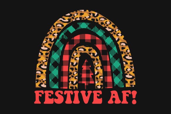 Christmas Leopard SVG Graphics for Modern Crafts