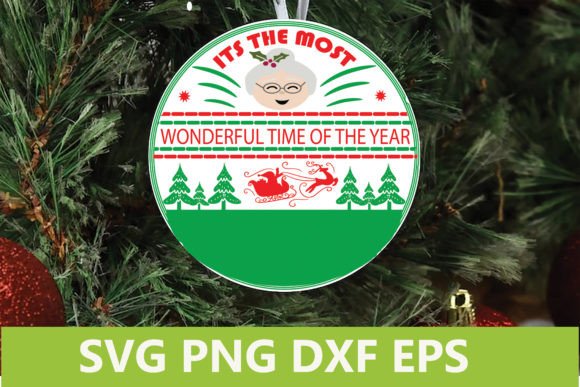 Christmas Sign SVG Its the Most Wonder Graphics for Crafts