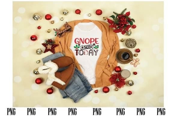 Gnope Not Today SVG Design