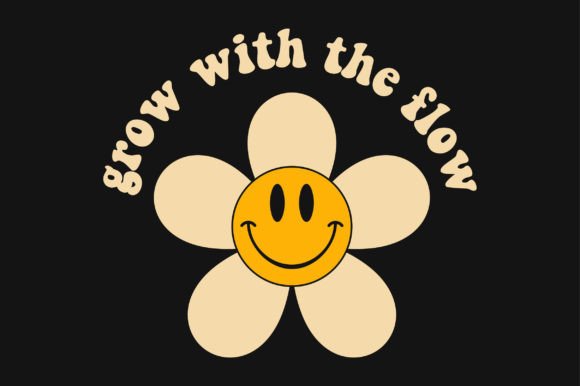 Grow with the Flow Retro SVG Sublimation: Graphics & Crafts Review