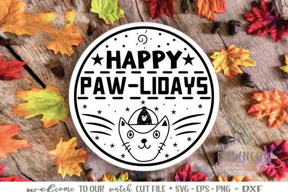 Happy Paw-lidays: A Holiday Pet Graphic for Local Branding