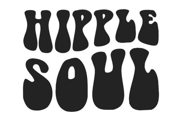 Hippie Soul Retro Wavy SVG Sublimation – Graphics & Crafts