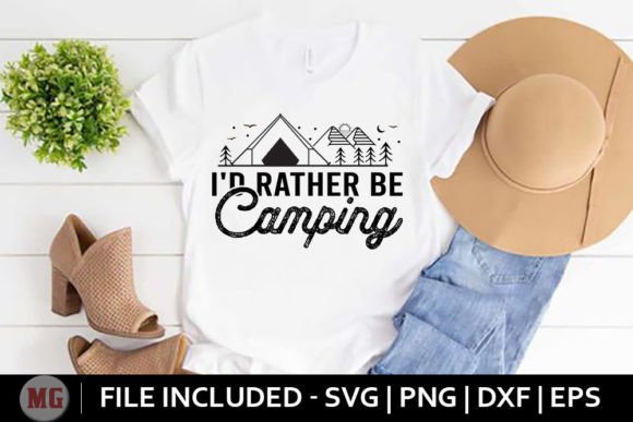 I'd Rather Be Camping: Graphics & Crafts Review