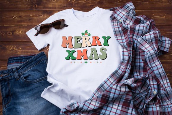 Retro Christmas Svg Graphics for Crafts & Branding